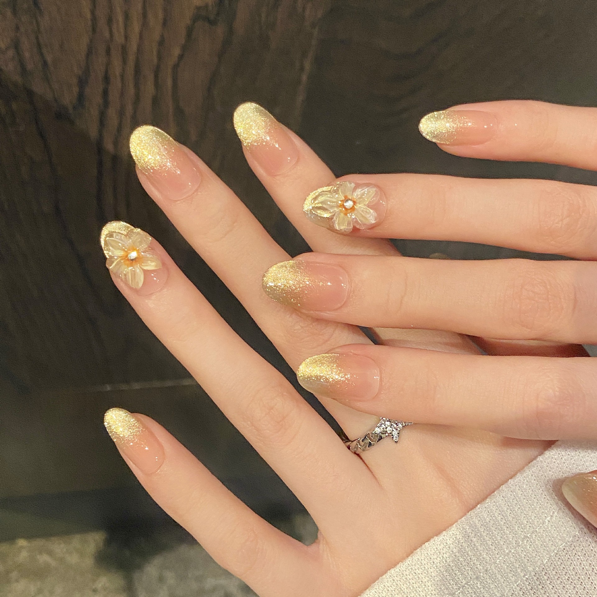 双生花春夏日常小清新穿戴甲