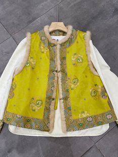 2026早春新款 国风马甲价格私信 新中式