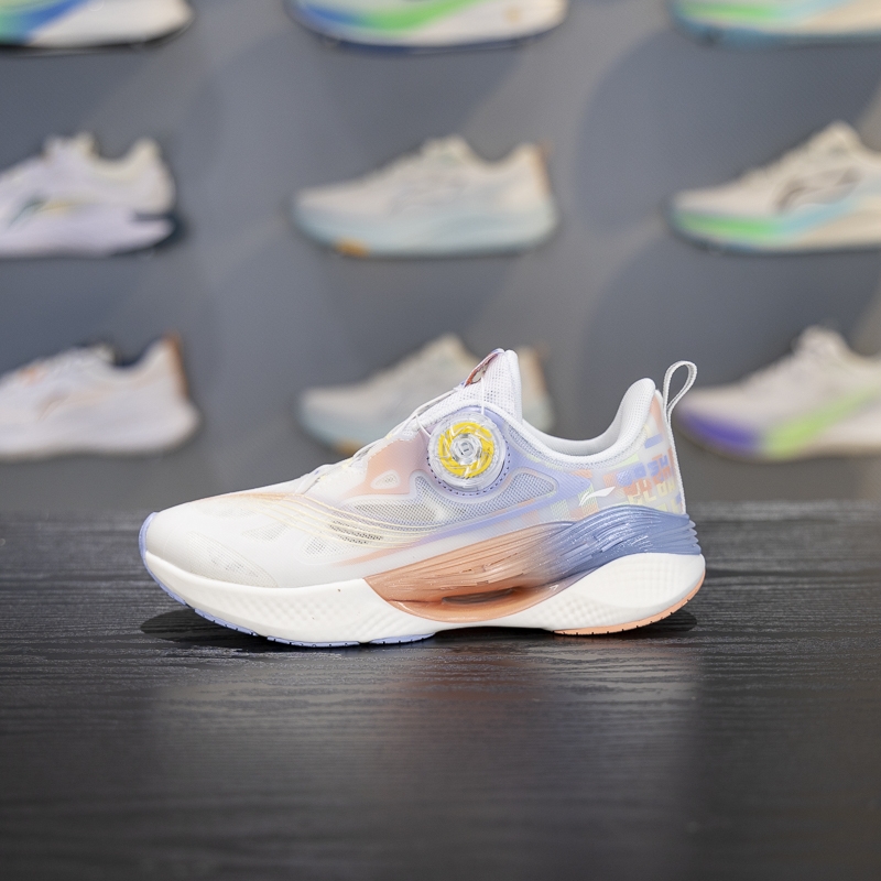 李宁四季通用支撑稳定童跑步鞋