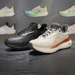 PLUS 加绒运动鞋 男子2025冬季 AGLV147 FLEECE休闲鞋 李宁SOFT