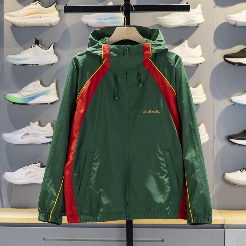 李宁运动风衣冰感舒适