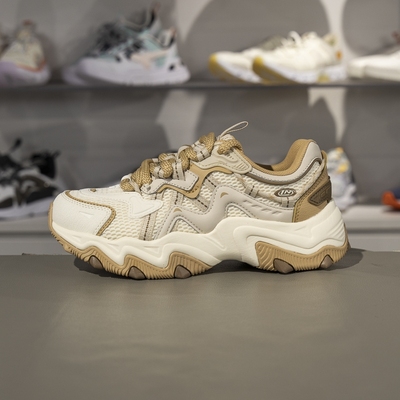 李宁防滑耐磨女子系带休闲鞋