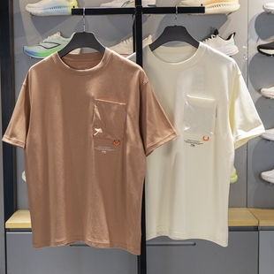 运动潮流系列宽松舒适文化衫 新款 ATSV553 T恤男子2025秋季 李宁短袖