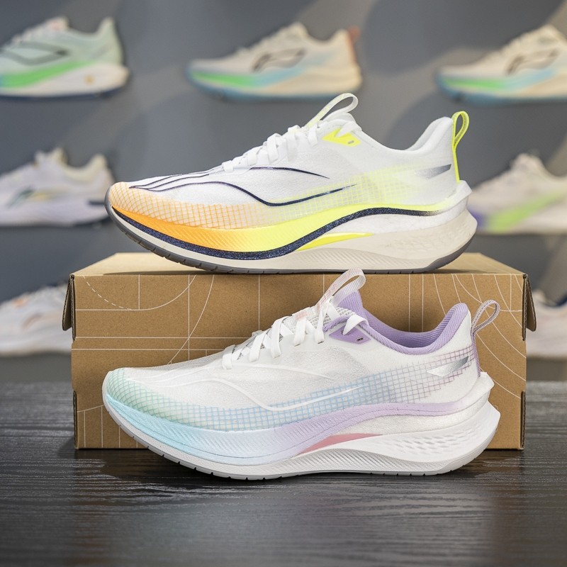 李宁女子竞速训练跑鞋支撑稳定