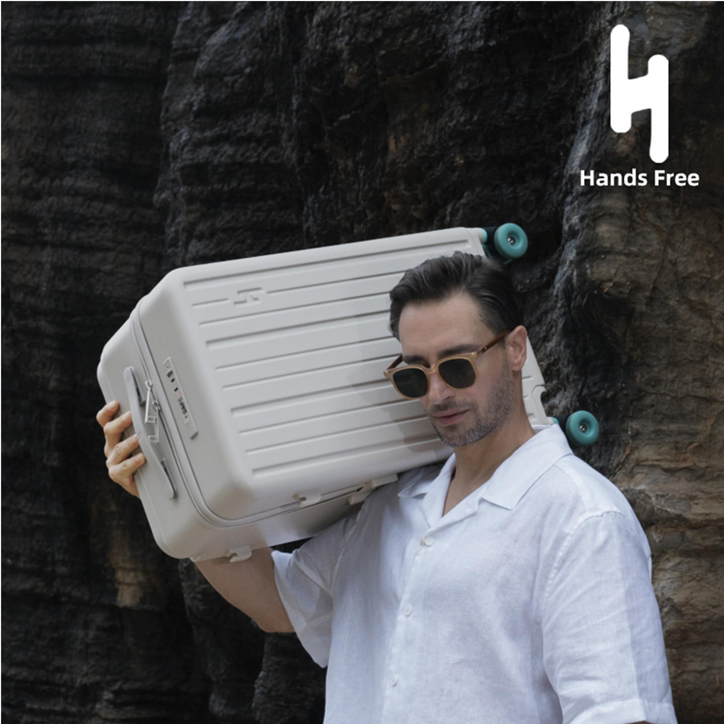 御行pc材质弹珠轴承轮行李箱