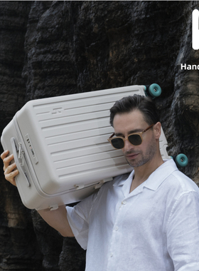 宽拉杆行李箱大容量弹珠钢制实心轴承轮拉杆箱双层防爆拉链旅行箱