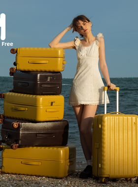 2025新款大容量行李箱女学生耐用轻便旅行箱双层防爆拉链箱拉杆箱