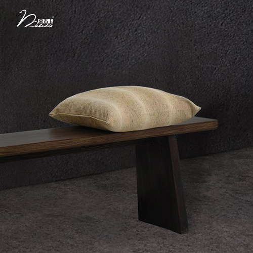 慕布卡MOBUKIA棉麻抱枕条纹渐变靠垫套抱枕客厅卧室沙发靠百搭