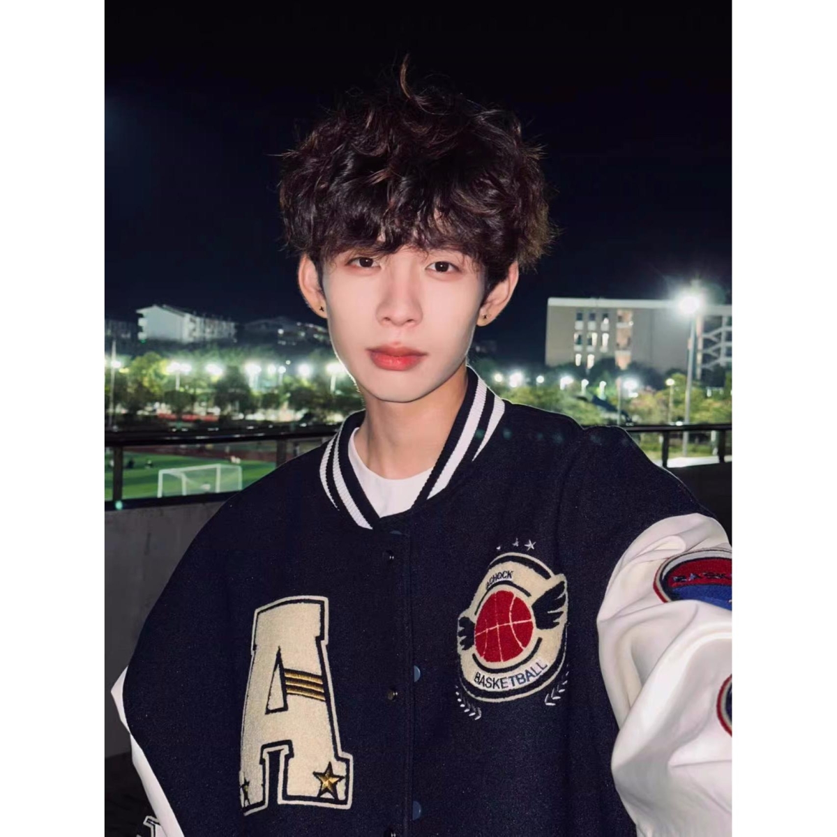 Achock毛巾绣美式飞行员夹克