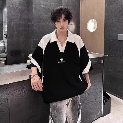 运动套装男士短袖短裤秋季新款潮流帅气时尚情侣休闲服痞帅宽松