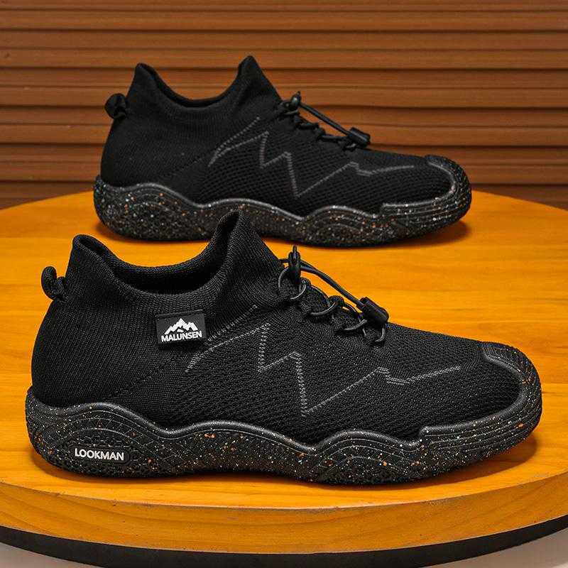 运动飞织鞋男2026新款夏季户外防滑耐磨网面轻便男士休闲透气男鞋