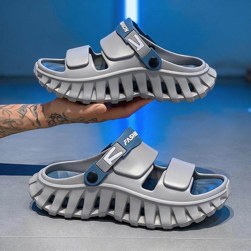 男款软底一字拖潮流休闲室内情侣春夏防滑户外静音浴室外穿凉拖鞋