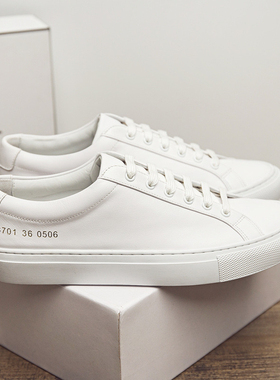 刘雯同款小白鞋女新款真皮平底运动休闲鞋白色皮面系带百搭板鞋女