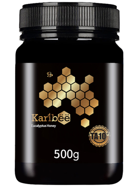 澳大利亚Karibee可瑞比桉树蜂蜜10+(500g)原包装西澳特有蜜源清仓