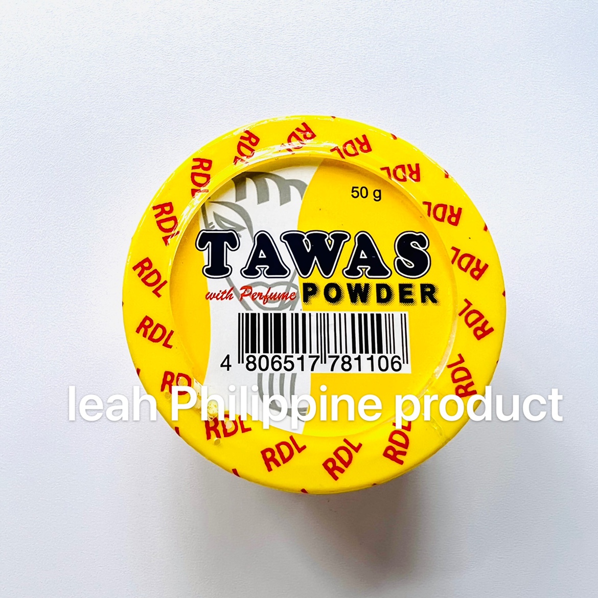 现货 avaiable original Philippine RDL Tawas Powder 50g