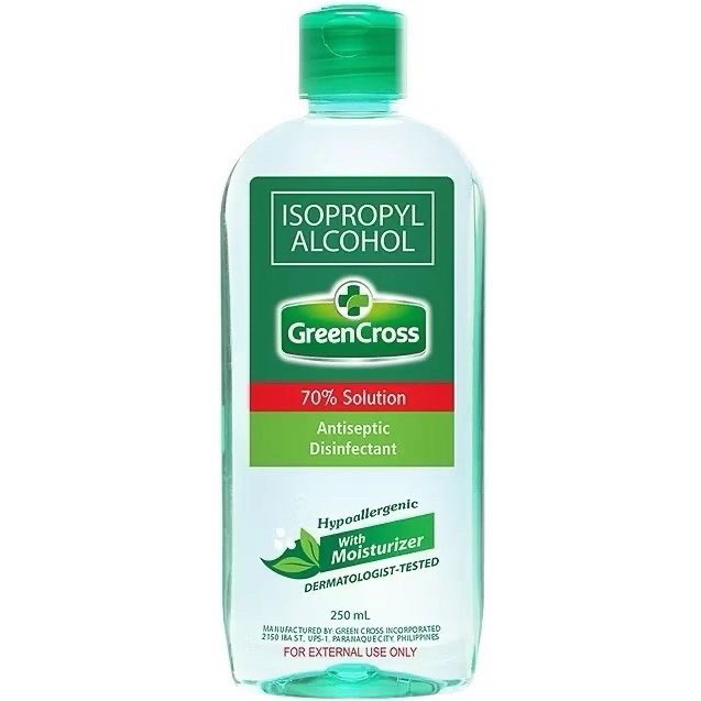 AvailablePhilippine GreenCross alcohol 500ml greencross250ml