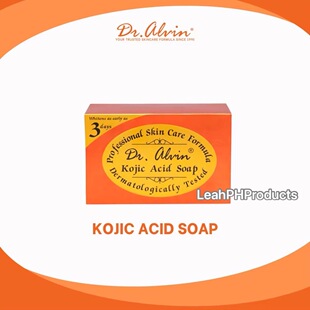 Dr.Alvin Kojic Acid Philippine kojic acid soap 135g香皂