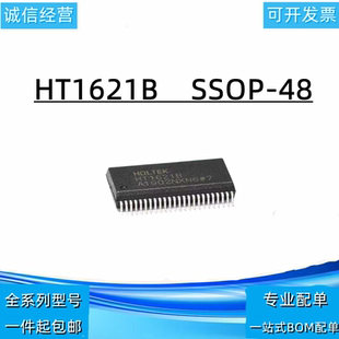 全新 HT1621B LCD驱动器/RAM映射/液晶 贴片SSOP-48  现货