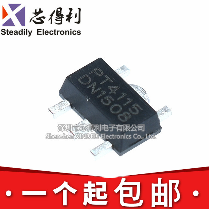 全新PT4115 PT4115B89E LED恒流驱动芯片IC集成贴片SOT89