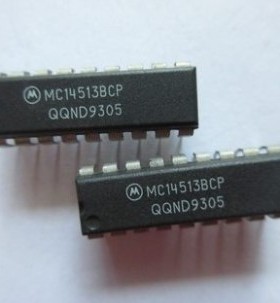 MC14513BCP MC14513 直插DIP18 CD4513BE  解码芯片IC