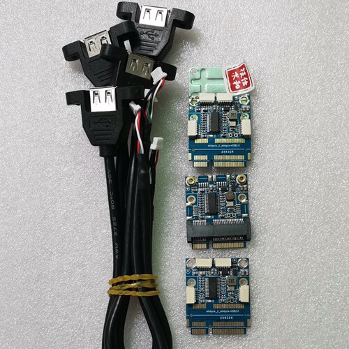 miniPCIE转miniPCIE和USB2.0