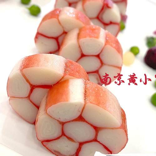 蒜香蟹肉卷酒店特色菜鱼卷新品