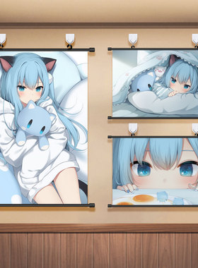 猫羽猫娘二次元动漫海报