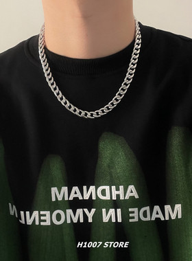 欧美古巴链条项链hiphop