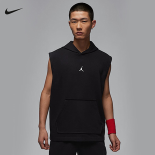 Jordan耐克DRI-FIT男子速干无袖套头连帽衫篮球背心夏HF9939-010