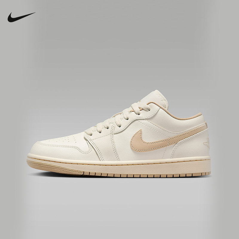 Nike耐克女鞋夏季Air Jordan 1 AJ1低帮复古板鞋篮球鞋DC0774-112