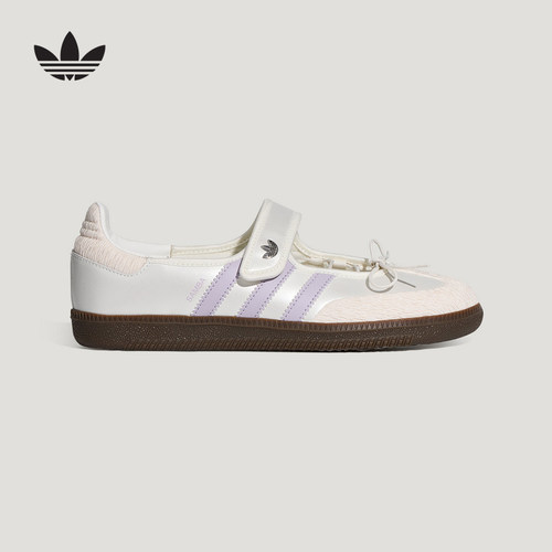 adidas阿迪达斯三叶草T头鞋女SAMBA JANE经典玛丽珍运动鞋 LB8627
