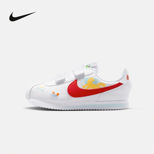 Nike耐克马年限定CNY新年款小童鞋CORTEZ运动鞋休闲鞋IQ7669-161
