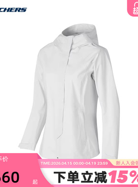 Skechers斯凯奇秋新款女休闲上衣梭织外套 P324W005/0019