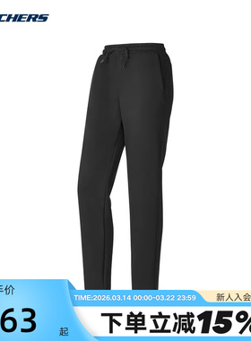 SKECHERS斯凯奇春女长裤休闲运动裤 P125W020/0018