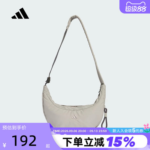 adidas阿迪达斯蓬松感运动单肩包加衬挎包秋冬女斜挎包 JZ4418
