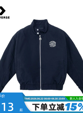 Converse匡威26春新品女子休闲运动外套立领保暖棉服 WCJ429-GHM