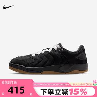 运动鞋 Nike耐克男鞋 JORDAN SESSION黑生胶低帮复古板鞋 001 IB3731