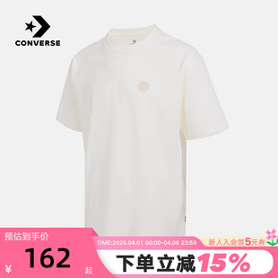 MCJ644 W2Y 简约百搭运动T恤 Converse匡威秋男圆领休闲短袖