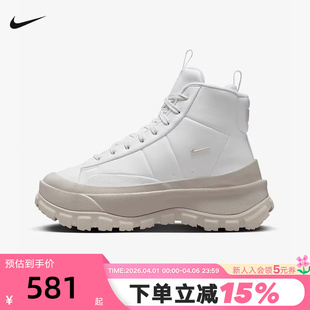 靴子FQ9065 耐克女鞋 100 MID高帮厚底板鞋 ROAM 冬款 开拓者BLAZER