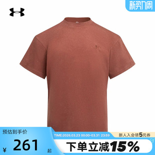 6014291 T恤 688 Washed男女情侣水洗运动休闲短袖 安德玛春夏新款