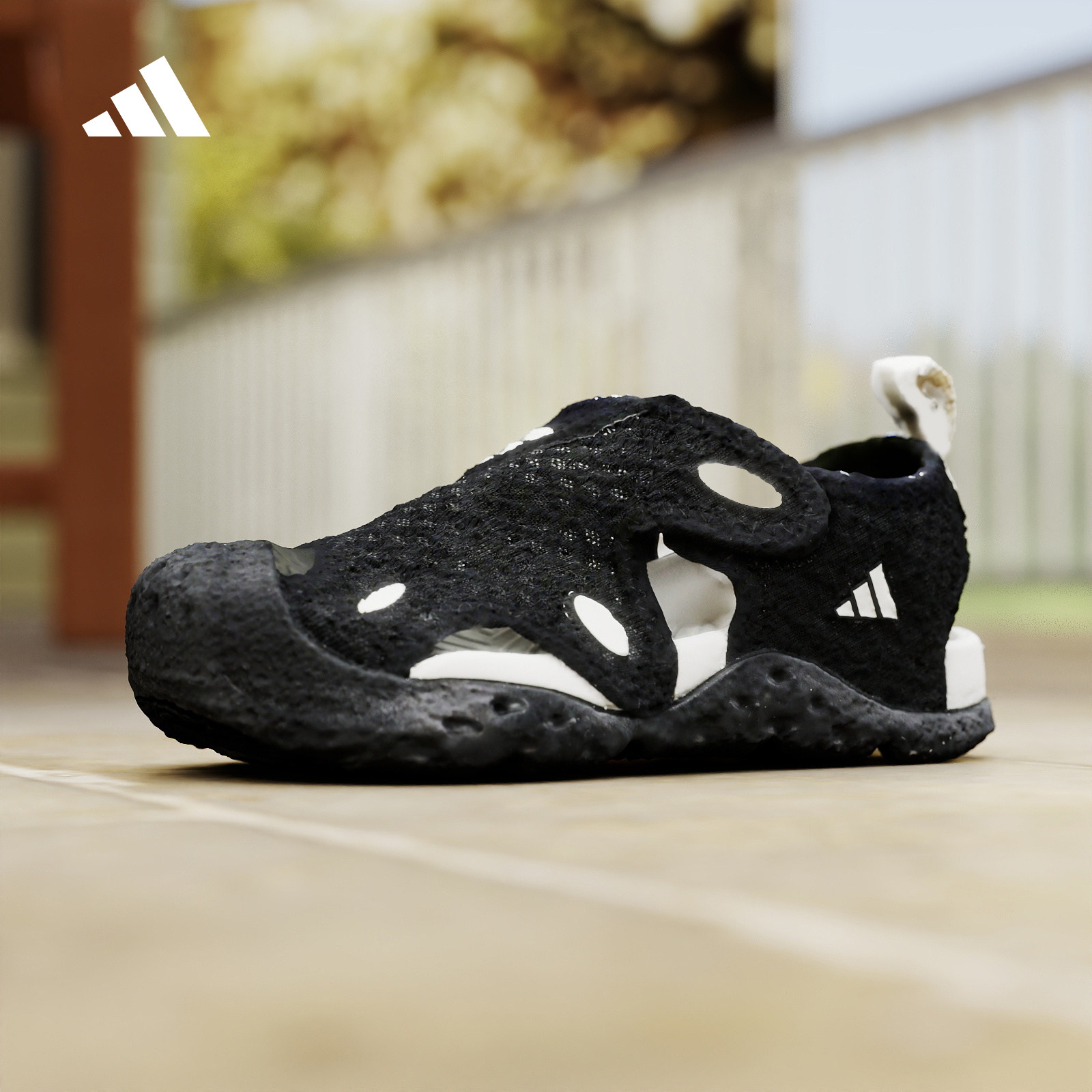 adidas阿迪达斯男婴童STARSTRIDE沙滩鞋拖鞋2026