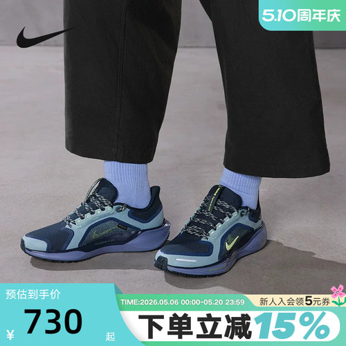 Nike耐克男鞋飞马41防泼水跑步鞋PEGASUS 41 GTX运动鞋FQ1356-006