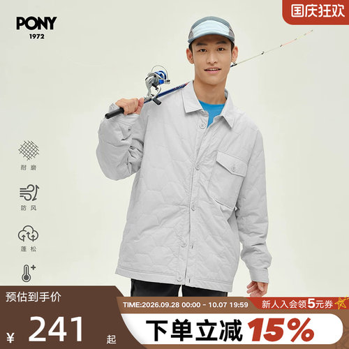 PONY波尼2024秋冬新款男