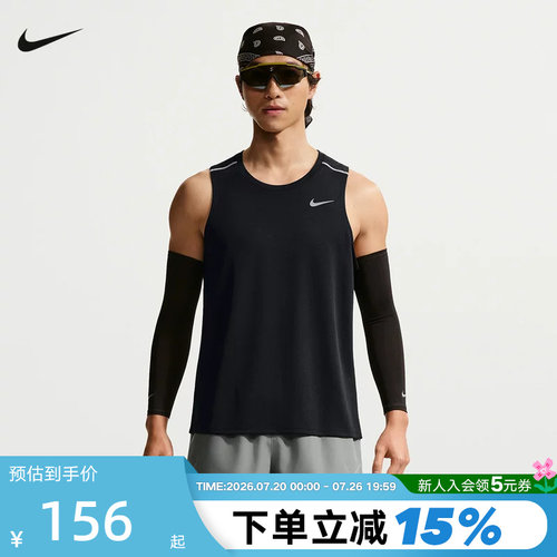 Nike耐克背心男夏季篮球训练汗衫透气速干无袖运动T恤 IF2019-010
