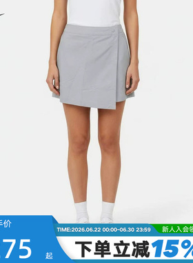 NIKE耐克女短裙夏季运动短裤防走光A字半身裙灰色裙裤IR1649-043