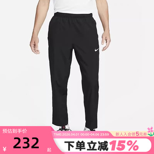 透气裤 Nike耐克长裤 男夏新款 速干训练宽松直筒运动裤 010 子FB7491