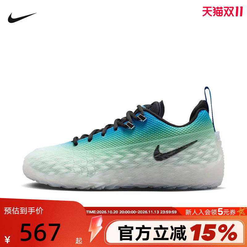 Nike耐克男鞋渐变蓝荆棘S.T. Charge坎宁安实战篮球鞋IW1897-101