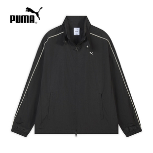PUMA彪马MUSINSA联名廓形撞色T7夹克2026夏中性梭织外套638014-01