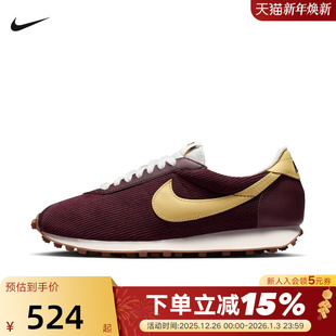 IM6035 耐克女鞋 1000复古奶黄大勾灯芯绒运动鞋 600 2025冬新品