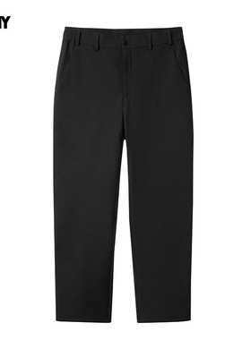 PONY1972波尼秋冬季新品潮流宽松保暖防水梭织长裤244M2UT10